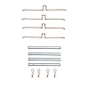 Disc Brake Hardware Kit, 1961-1987 Fits Multiple Makes/Models, Position: Rear