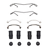 Disc Brake Hardware Kit, Fits Select Fits Multiple Makes/Models, Position: Rear