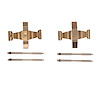 Disc Brake Hardware Kit, Fits Select Polestar, Position: Front
