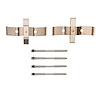 Disc Brake Hardware Kit, 2015-2021 BMW, Position: Front - image 1