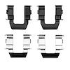 Disc Brake Hardware Kit, 1988-1995 GM, Position: Front - image 1
