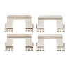 Disc Brake Hardware Kit, Fits Select Mopar, Position: Rear - image 1
