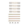 Disc Brake Hardware Kit, 1976-1980 GM, Position: Front & Rear - image 1