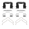 Disc Brake Hardware Kit, Fits Select GM, Position: Rear - image 1