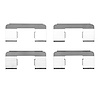 Disc Brake Hardware Kit, 1986-1992 GM, Position: Front - image 1