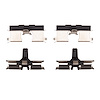 Disc Brake Hardware Kit, 2004-2007 Fits Multiple Makes/Models, Position: Rear - image 1