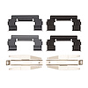 Disc Brake Hardware Kit, 1997-2013 GM, Position: Front & Rear - image 1