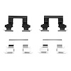 Disc Brake Hardware Kit, 2004-2012 GM, Position: Front - image 1