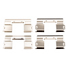 Disc Brake Hardware Kit, 2011-2019 GM, Position: Front - image 1