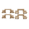 Disc Brake Hardware Kit, 2014-2020 GM, Position: Front - image 1