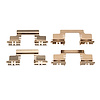 Disc Brake Hardware Kit, 2007-2014 GM, Position: Rear - image 1