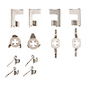 Disc Brake Hardware Kit, 1989-1994 GM, Position: Front - image 1
