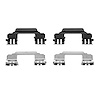 Disc Brake Hardware Kit, 2003-2011 GM, Position: Front - image 1