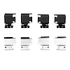 Disc Brake Hardware Kit, 2005-2019 Fits Multiple Makes/Models, Position: Rear