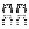 Disc Brake Hardware Kit, 2001-2005 Ford/Lincoln/Mercury/Mazda, Position: Front - image 1