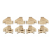 Disc Brake Hardware Kit, 2010-2012 Ford/Lincoln/Mercury/Mazda, Position: Front - image 1