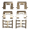 Disc Brake Hardware Kit, 1991-2005 Acura/Honda, Position: Front - image 1
