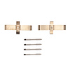 Disc Brake Hardware Kit, 2004-2008 Acura/Honda, Position: Front - image 1