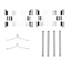Disc Brake Hardware Kit, 2005-2012 Acura/Honda, Position: Front - image 1
