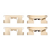 Disc Brake Hardware Kit, 1983-2001 Fits Multiple Makes/Models, Position: Rear - image 1