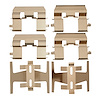 Disc Brake Hardware Kit, 1991-2002 Fits Multiple Makes/Models, Position: Front - image 1