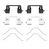 Disc Brake Hardware Kit, 2005-2016 Acura/Honda, Position: Front - image 1
