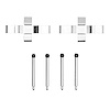 Disc Brake Hardware Kit, 1979-1985 Mercedes-Benz, Position: Front - image 1