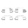 Disc Brake Hardware Kit, 2008-2018 Fits Multiple Makes/Models, Position: Front & Rear