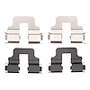 Disc Brake Hardware Kit, 2001-2011 Mercedes-Benz, Position: Front