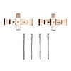 Disc Brake Hardware Kit, 2011-2013 Mercedes-Benz, Position: Front - image 1