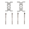 Disc Brake Hardware Kit, 2010-2016 Mercedes-Benz, Position: Front