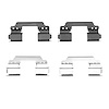 Disc Brake Hardware Kit, 2012-2020 Fits Multiple Makes/Models, Position: Front
