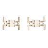 Disc Brake Hardware Kit, Fits Select Mercedes-Benz, Position: Front