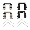 Disc Brake Hardware Kit, 1989-2006 Infiniti/Nissan, Position: Front - image 1