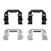 Disc Brake Hardware Kit, 2000-2004 Infiniti/Nissan, Position: Front - image 1
