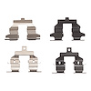 Disc Brake Hardware Kit, Fits Select Multiple Makes/Models, Position: Rear - image 1