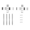 Disc Brake Hardware Kit, 2004-2006 Infiniti/Nissan, Position: Front - image 1