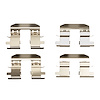 Disc Brake Hardware Kit, Fits Select Mitsubishi, Position: Front - image 1