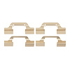 Disc Brake Hardware Kit, 2003-2006 Audi/Porsche/Volkswagen, Position: Front - image 1