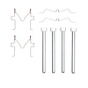 Disc Brake Hardware Kit, 2006-2013 Lexus/Toyota/Scion, Position: Front - image 1