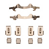 Disc Brake Hardware Kit, 1986-1993 Lexus/Toyota/Scion, Position: Front - image 1