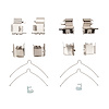 Disc Brake Hardware Kit, 1995-2003 Lexus/Toyota/Scion, Position: Rear - image 1