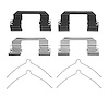 Disc Brake Hardware Kit, 2009-2015 Lexus/Toyota/Scion, Position: Front - image 1