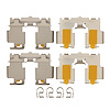 Disc Brake Hardware Kit, Fits Select Fits Multiple Makes/Models, Position: Front - image 1