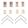 Disc Brake Hardware Kit, 1982-1984 Ford/Lincoln/Mercury/Mazda, Position: Front - image 1