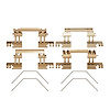 Disc Brake Hardware Kit, Fits Select Ford/Lincoln/Mercury/Mazda, Position: Front - image 1