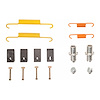 Drum Brake Hardware Kit, 2007-2009 Kia/Hyundai/Genesis, Position: Rear - image 1