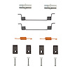 Drum Brake Hardware Kit, 2013-2020 Kia/Hyundai/Genesis, Position: Rear - image 1