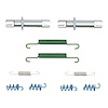 Drum Brake Hardware Kit, 2003-2014 Volvo, Position: Rear - image 1