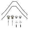 Drum Brake Hardware Kit, 1997-2019 GM, Position: Rear - image 1